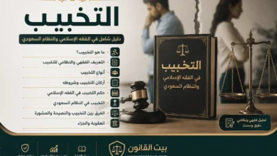 التخبيب في الفقه الإسلامي والنظام السعودي